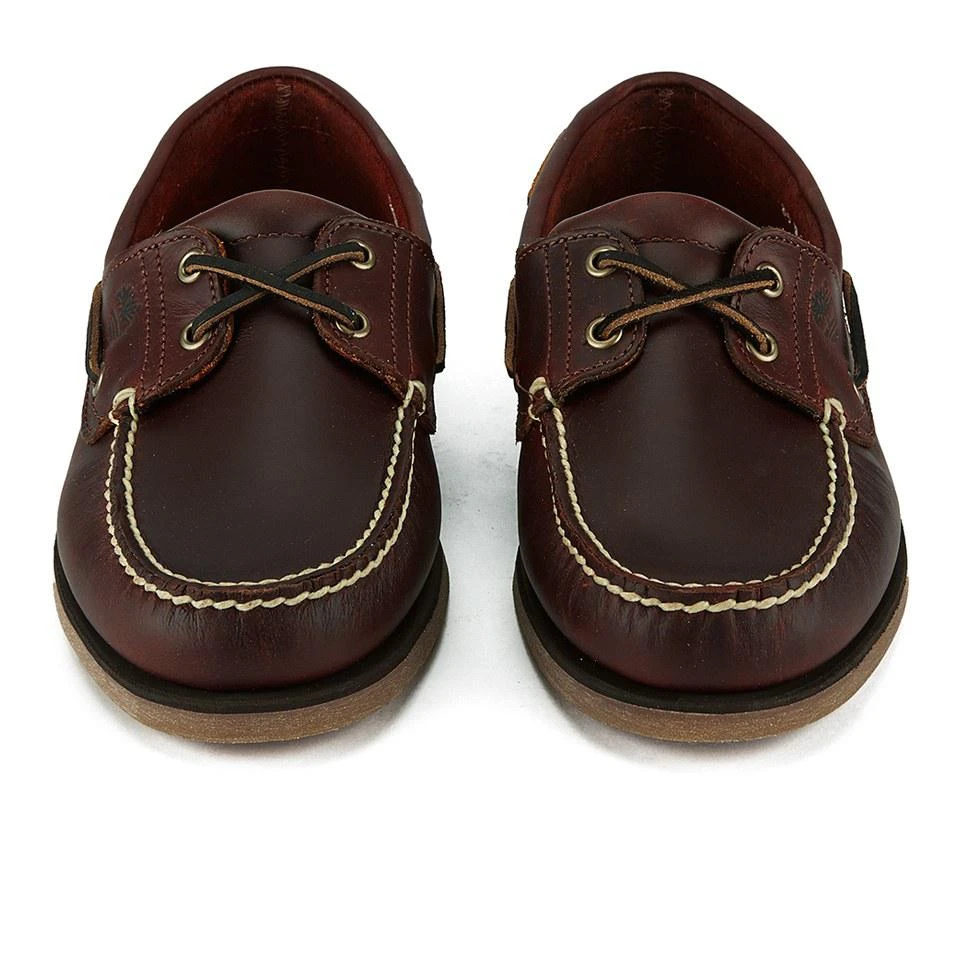 商品Timberland|TIMBERLAND MEN'S CLASSIC LEATHER 2-EYE BOAT SHOES,价格¥1256,第4张图片详细描述