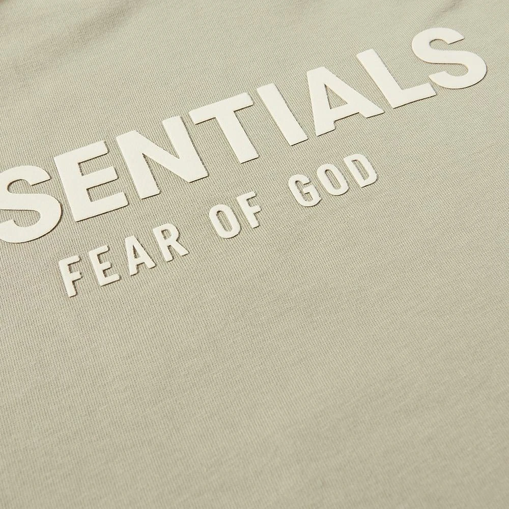 商品Essentials|Fear of God ESSENTIALS Kids Logo Tee - Seafoam,价格¥201,第3张图片详细描述