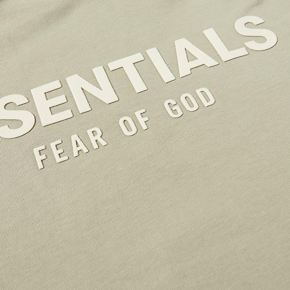 商品Essentials|Fear of God ESSENTIALS Kids Logo Tee - Seafoam,价格¥260,第5张图片详细描述