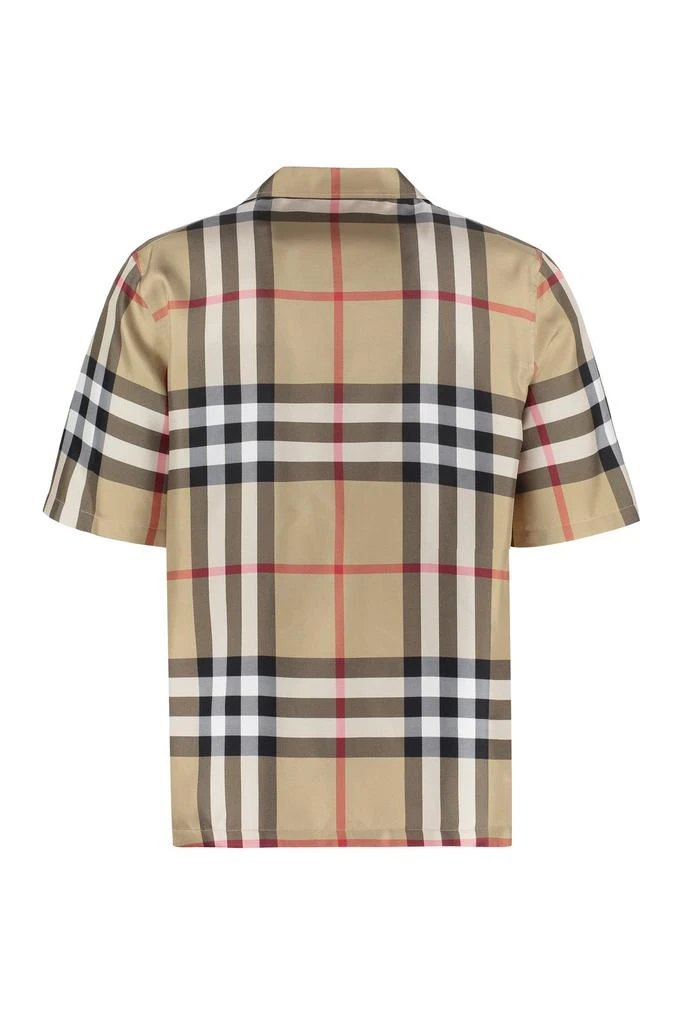 商品Burberry|Burberry Checked Short Sleeve Shirt,价格¥3614,第2张图片详细描述