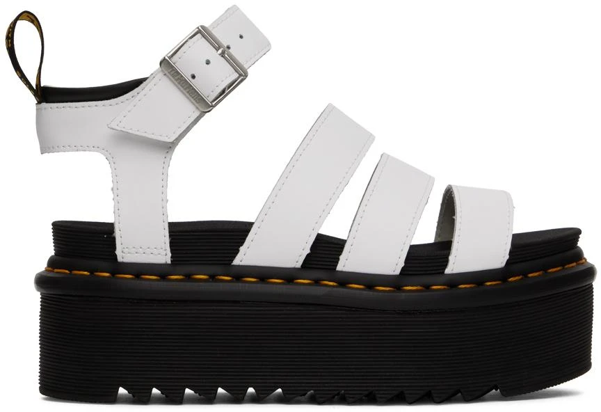 商品Dr. Martens|White Blaire Hydro Sandals,价格¥474,第1张图片