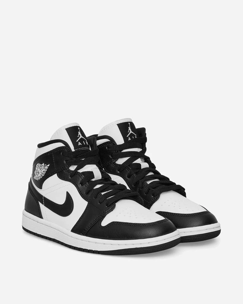 商品Jordan|WMNS Air Jordan 1 Mid Sneakers White / Black,价格¥1031,第3张图片详细描述