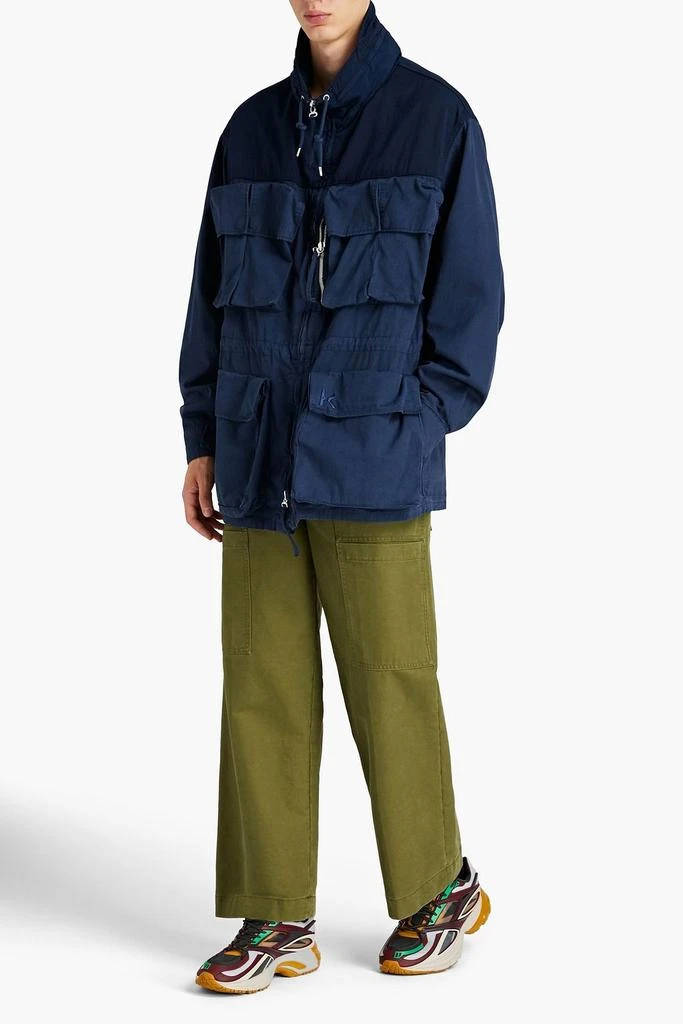 商品Kenzo|Cordura-paneled cotton-gabardine parka,价格¥2562,第2张图片详细描述