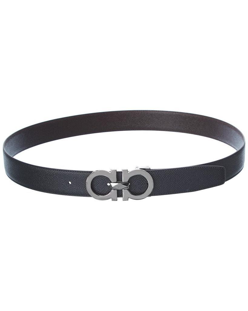 商品Salvatore Ferragamo|Salvatore Ferragamo Gancini Reversible & Adjustable Leather Belt,价格¥3439,第1张图片