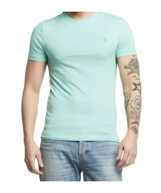商品【商品预售7天】 Ralph Lauren|Ralph Lauren 男士T恤 710671438405 蓝色,价格¥661,第1张图片
