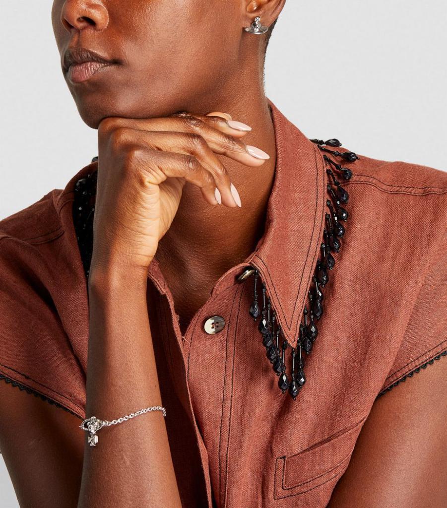 商品Vivienne Westwood|Solid Orb Earrings,价格¥489,第6张图片详细描述