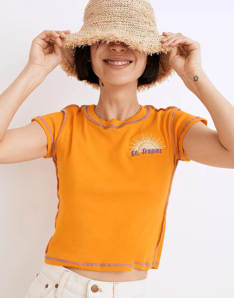 商品Madewell|Madewell x Made Some Souvenirs St. Tropez Graphic Tee,价格¥158,第1张图片