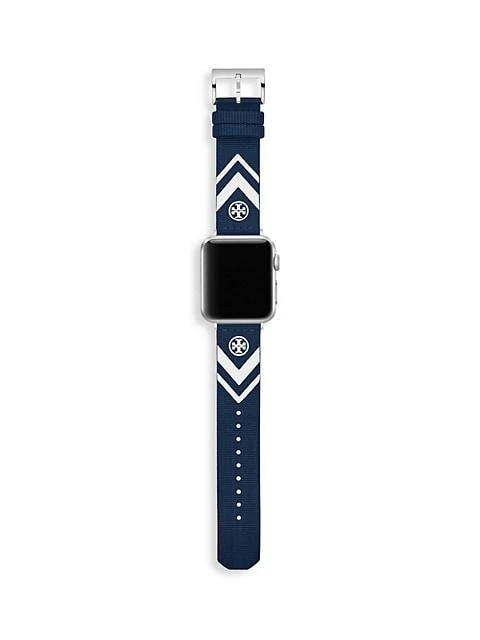 商品Tory Burch|TB Apple Strap Chevron-Print Grosgrain Apple Watch® Band,价格¥713,第3张图片详细描述