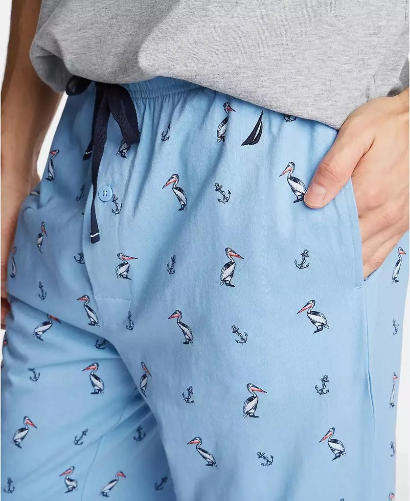 商品Nautica|Men's Printed Cotton Pajama Pants,价格¥204,第3张图片详细描述