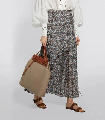 商品Loewe|Leather Lazo Tote Bag,价格¥15835,第2张图片详细描述