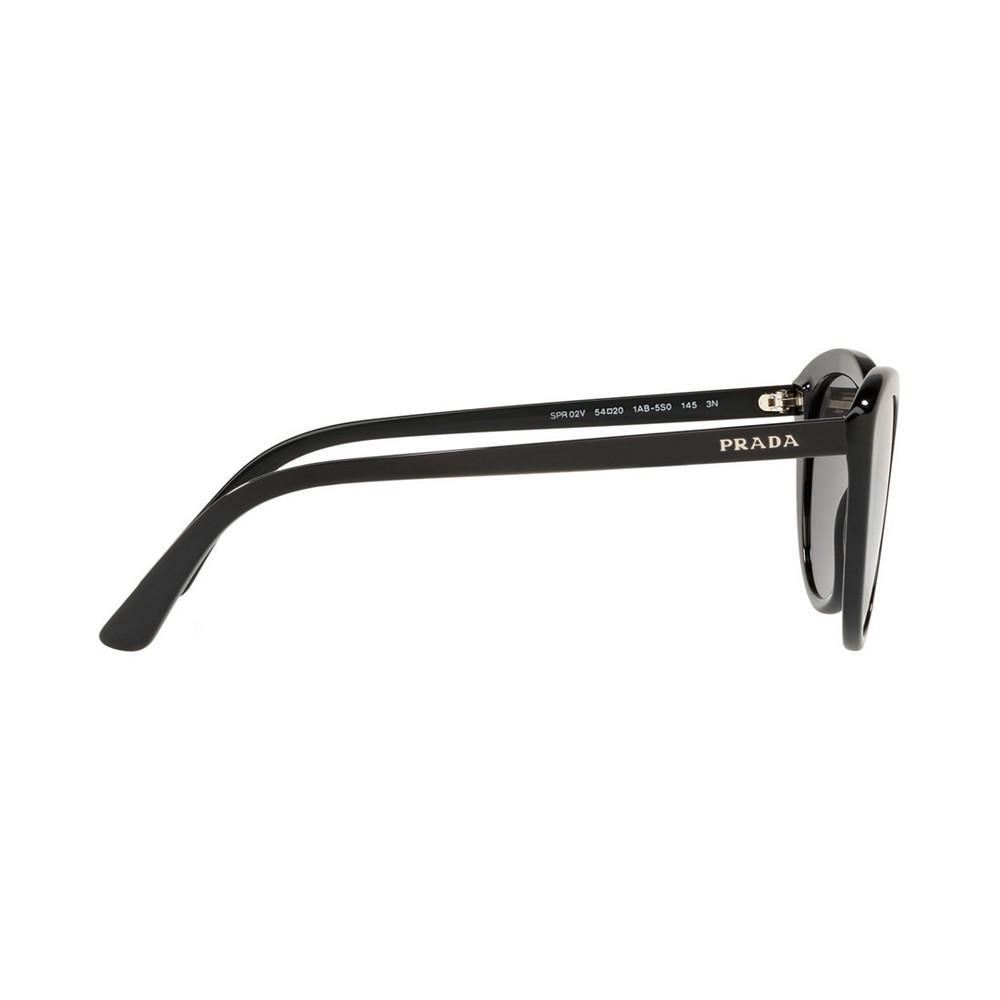 商品Prada|Women's Sunglasses, PR 02VS CATWALK 54,价格¥2388,第6张图片详细描述