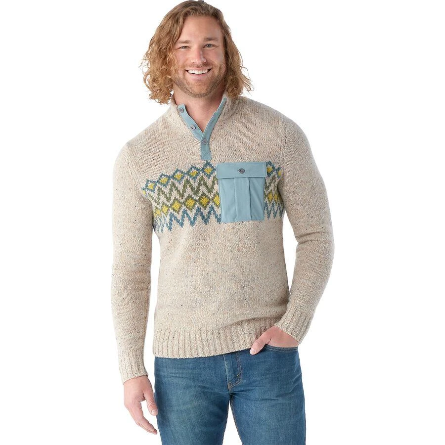 商品SmartWool|Heavy Henley Sweater - Men's,价格¥942,第1张图片