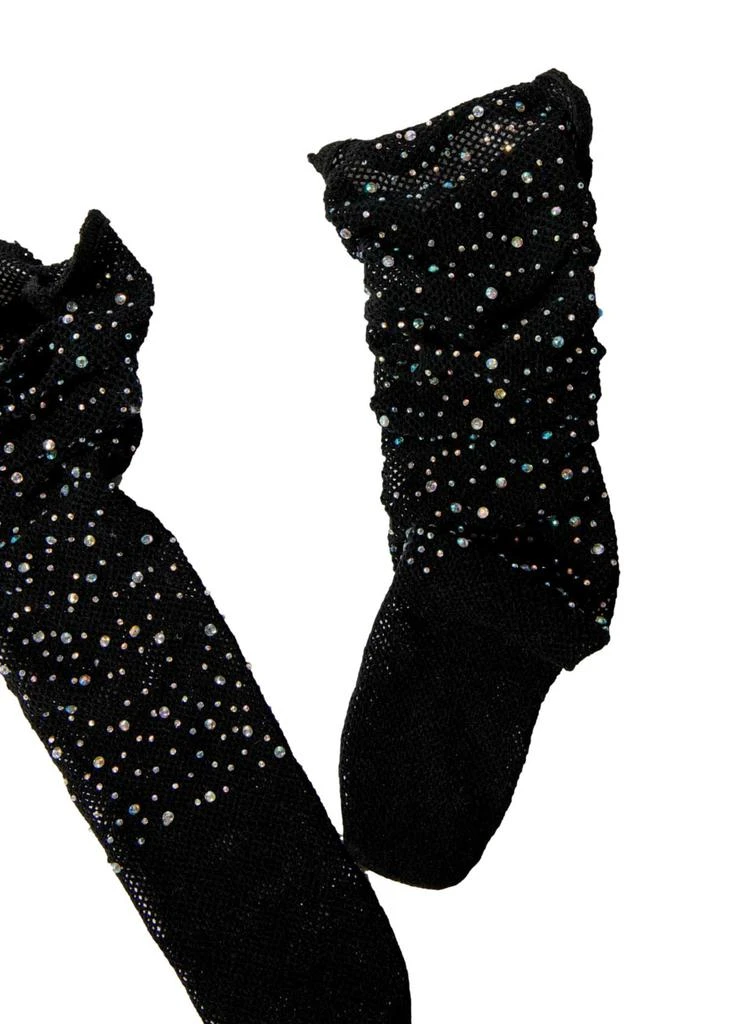 商品Maje|Rhinestone fishnet socks,价格¥227,第5张图片详细描述