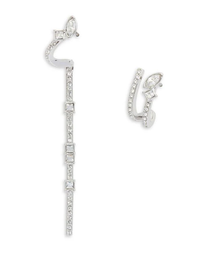 商品Swarovski|Henrietta Crystal Asymmetric Stud Earrings,价格¥631,第2张图片详细描述