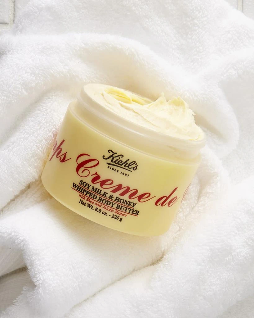 商品Kiehl's|Creme de Corps Soy Milk & Honey Whipped Body Butter, 8 oz.,价格¥383,第3张图片详细描述