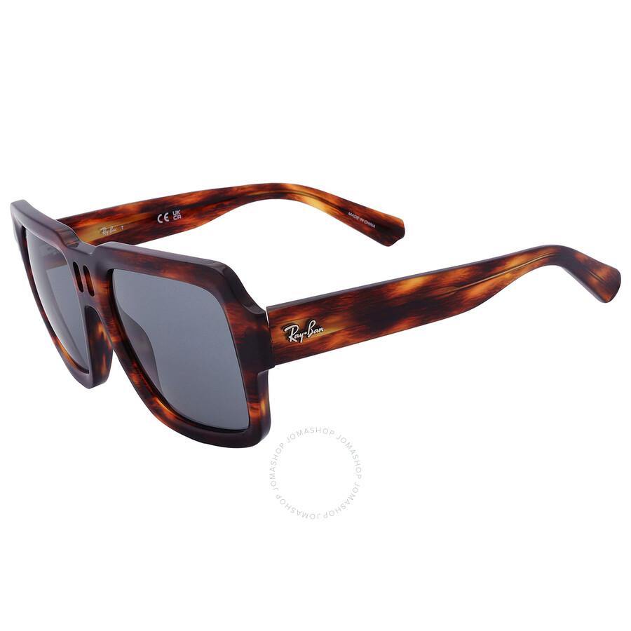 Shop Magellan Bio Based Dark Blue Square Unisex Sunglasses  display picture 1