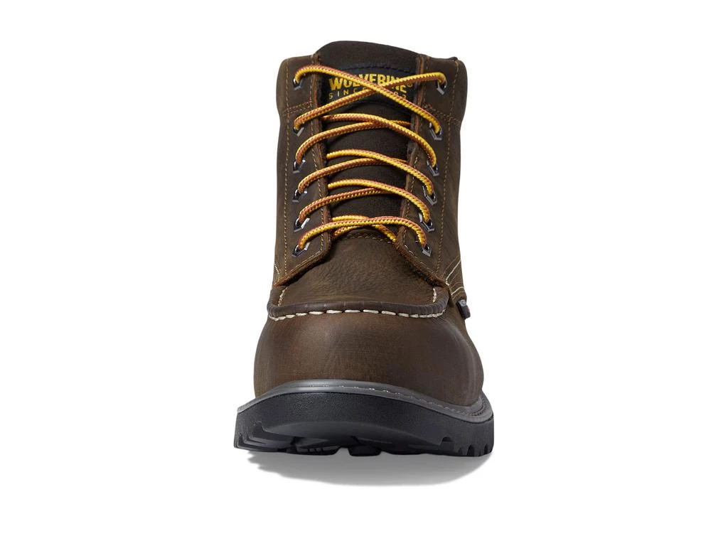 商品Wolverine|Floorhand Moc Toe Waterproof Steel Toe 6",价格¥823,第2张图片详细描述