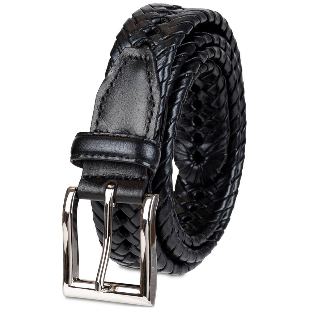 商品Club Room|Leather Braided Belt皮带（1条装）,价格¥262,第4张图片详细描述