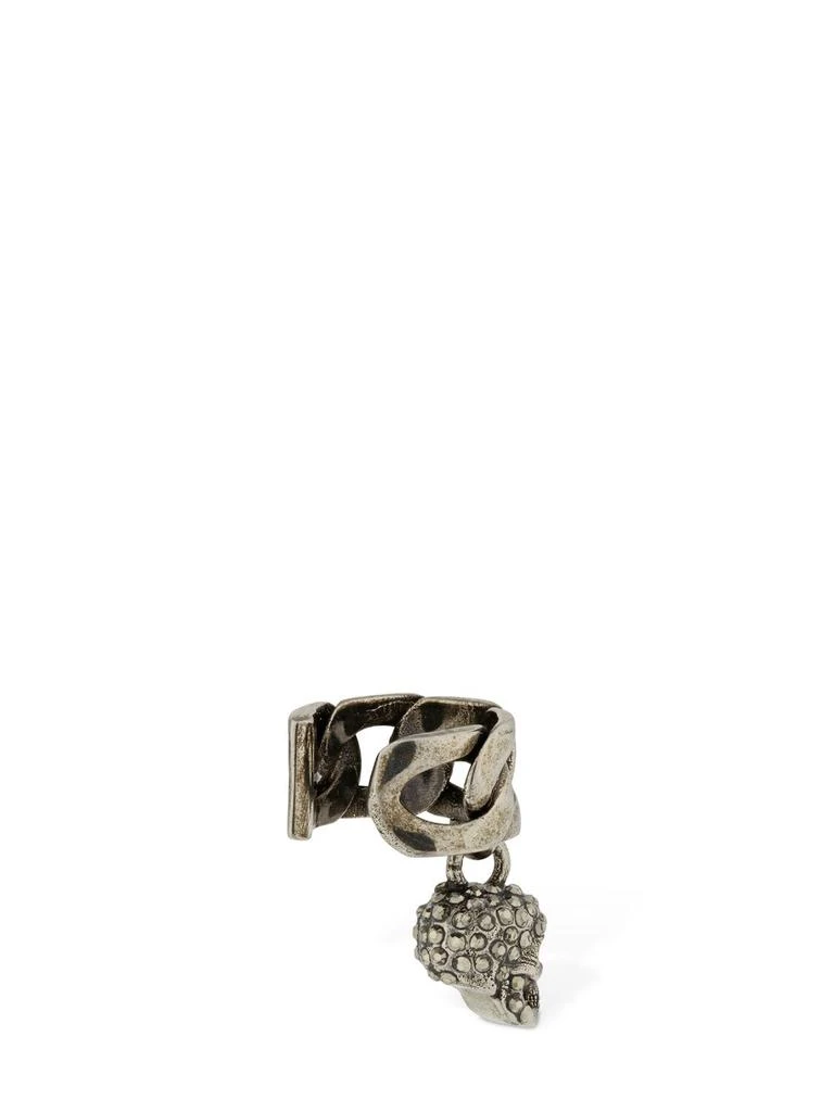 商品Alexander McQueen|Chain Crystal Skull Mono Ear Cuff,价格¥2003,第2张图片详细描述