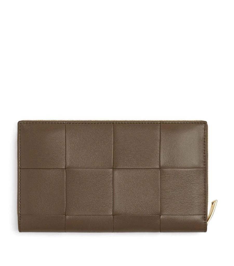 商品Bottega Veneta|Leather Cassette Zip-Around Wallet,价格¥6925,第2张图片详细描述
