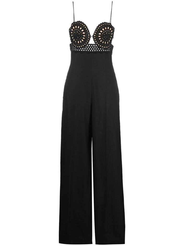 商品Stella McCartney|Stella Mccartney `Broderie Anglaise` Jumpsuit,价格¥5099,第1张图片