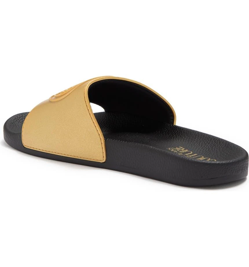 商品Versace|Embossed Flat Sandal,价格¥818,第2张图片详细描述