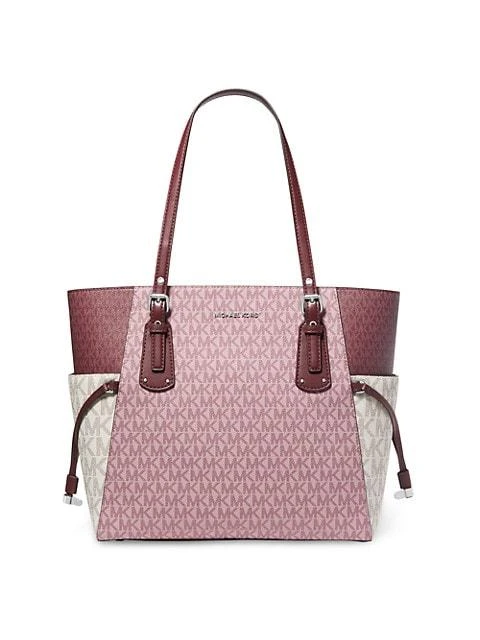 商品Michael Kors|Tricolor Logo-Print Tote Bag,价格¥1119,第1张图片