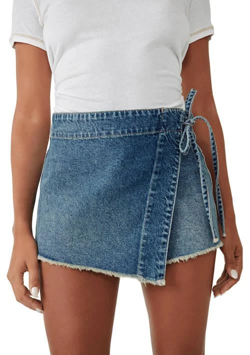 商品Free People|People We The Free Emmy Denim Skort,价格¥665,第1张图片