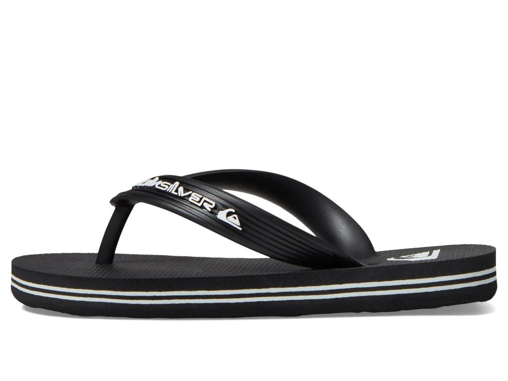 商品Quiksilver|Quiksilver Kids Molokai Core Flip Flops (Toddler/Little Kid/Big Kid),价格¥120,第4张图片详细描述