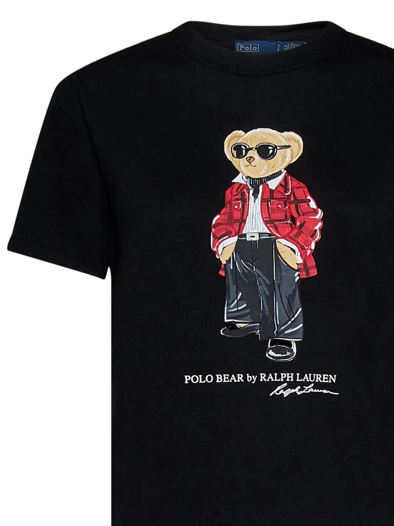商品Ralph Lauren|Polo Ralph Lauren Bear Motif Crewneck T-Shirt,价格¥886,第3张图片详细描述