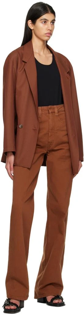 商品Lemaire|Brown Workwear Blazer,价格¥4798,第4张图片详细描述