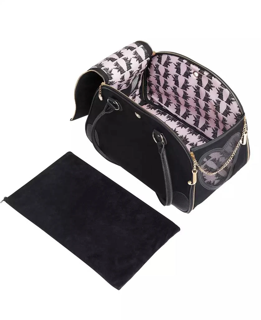 商品Juicy Couture|Give Me Treats Pet Carrier Stylish Travel Bag for Small Dogs and Cats,价格¥948,第1张图片