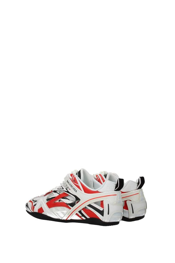 商品Balenciaga|Sneakers Leather White Red,价格¥1825,第4张图片详细描述