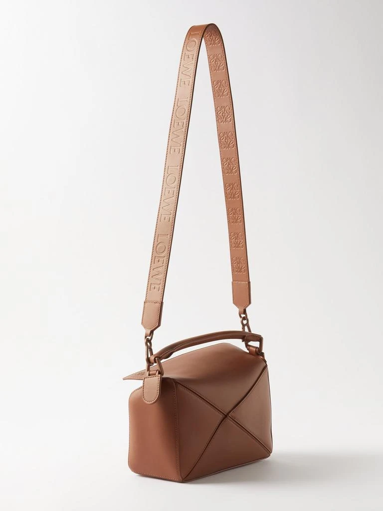 商品Loewe|Puzzle small leather cross-body bag,价格¥25484,第4张图片详细描述