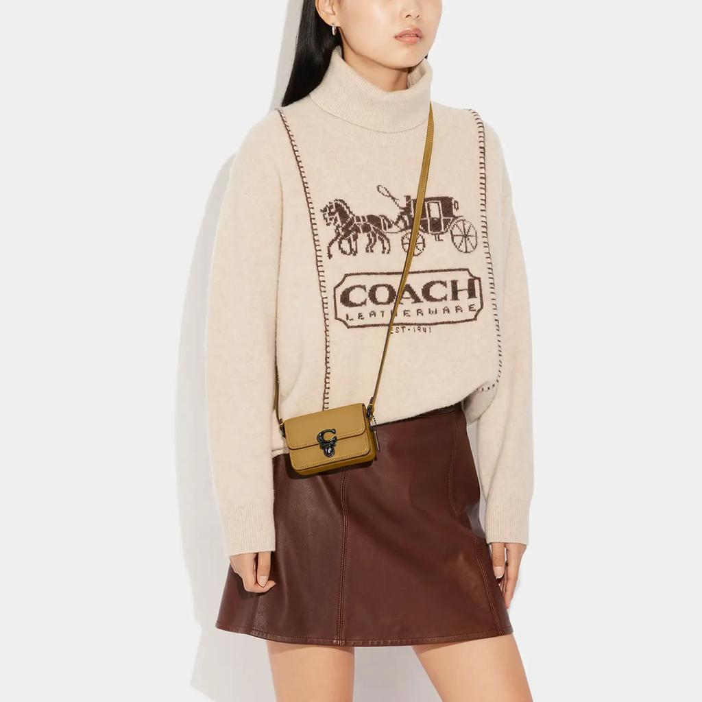 Coach Studio 12 Glove-Tanned Leather Bag商品第2张图片规格展示