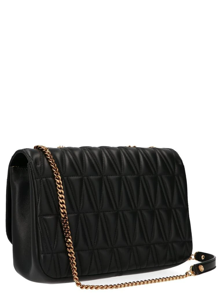 商品Versace|Versace Virtus Logo Plaque Quilted Shoulder Bag,价格¥10198,第2张图片详细描述