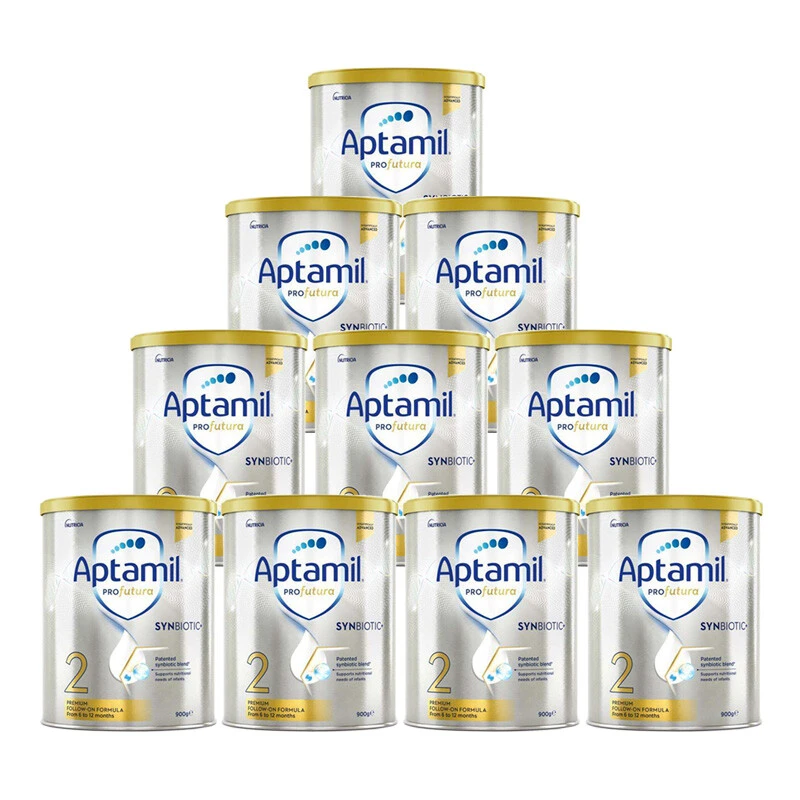 澳洲Aptamil pro爱他美白金版奶粉2段900g/罐 新旧版本随机发（保税仓发货）（预售3个工作日内发货） 商品