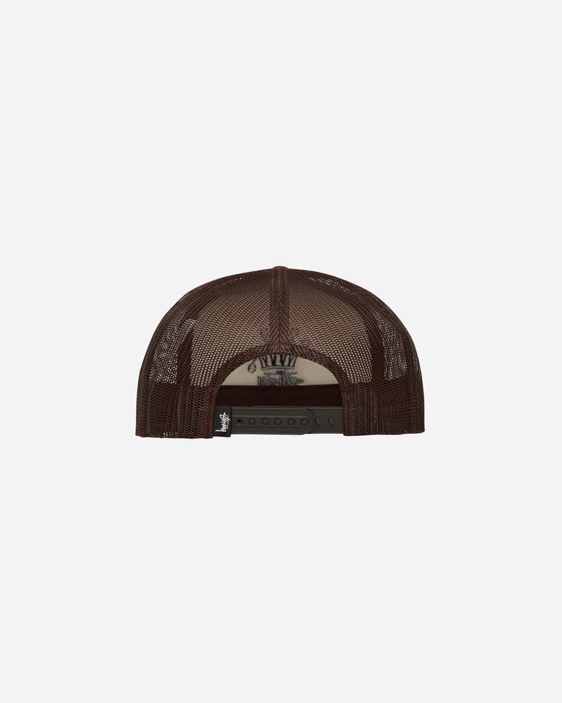 Crown Stock Trucker Cap Brown商品第4张图片规格展示