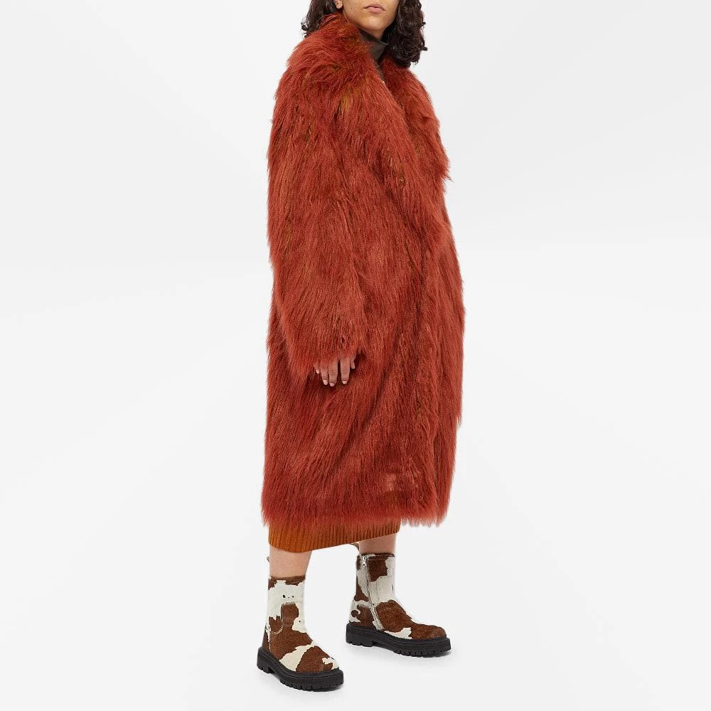 商品Max Mara|Sportmax Uvina Shaggy Maxi Coat,价格¥7668,第5张图片详细描述