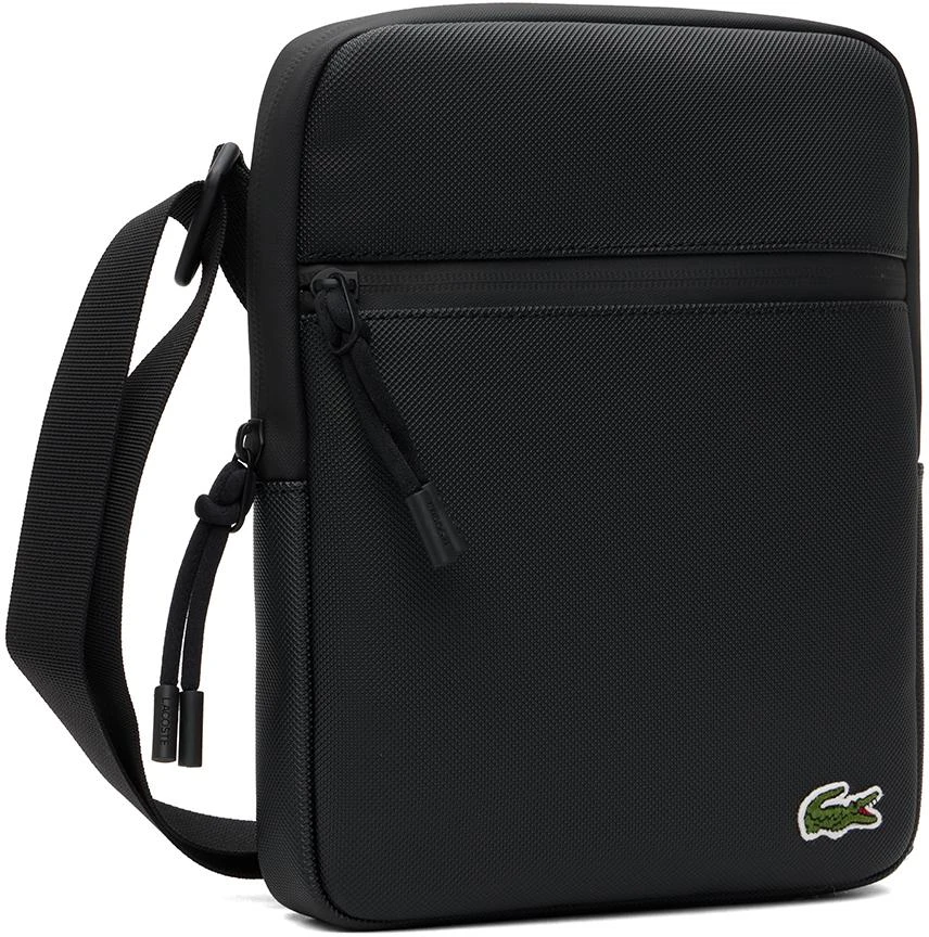 商品Lacoste|Black Zip Crossbody Bag,价格¥740,第2张图片详细描述