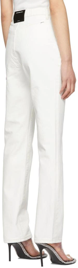 商品Alexander Wang|Off-White Invisible Zip Jeans,价格¥943,第3张图片详细描述