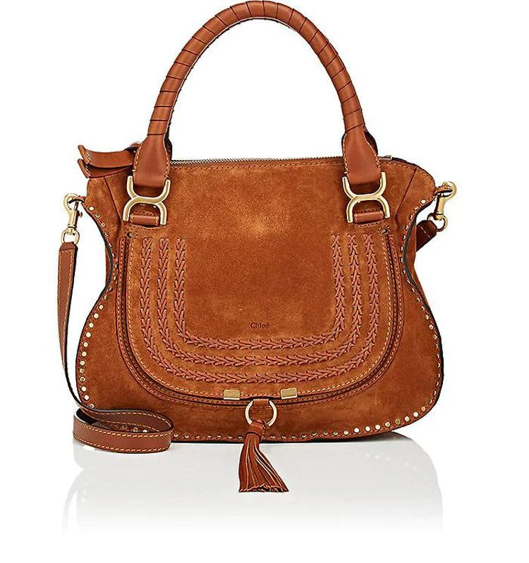 商品Chloé|Marcie Medium Satchel,价格¥17351,第1张图片