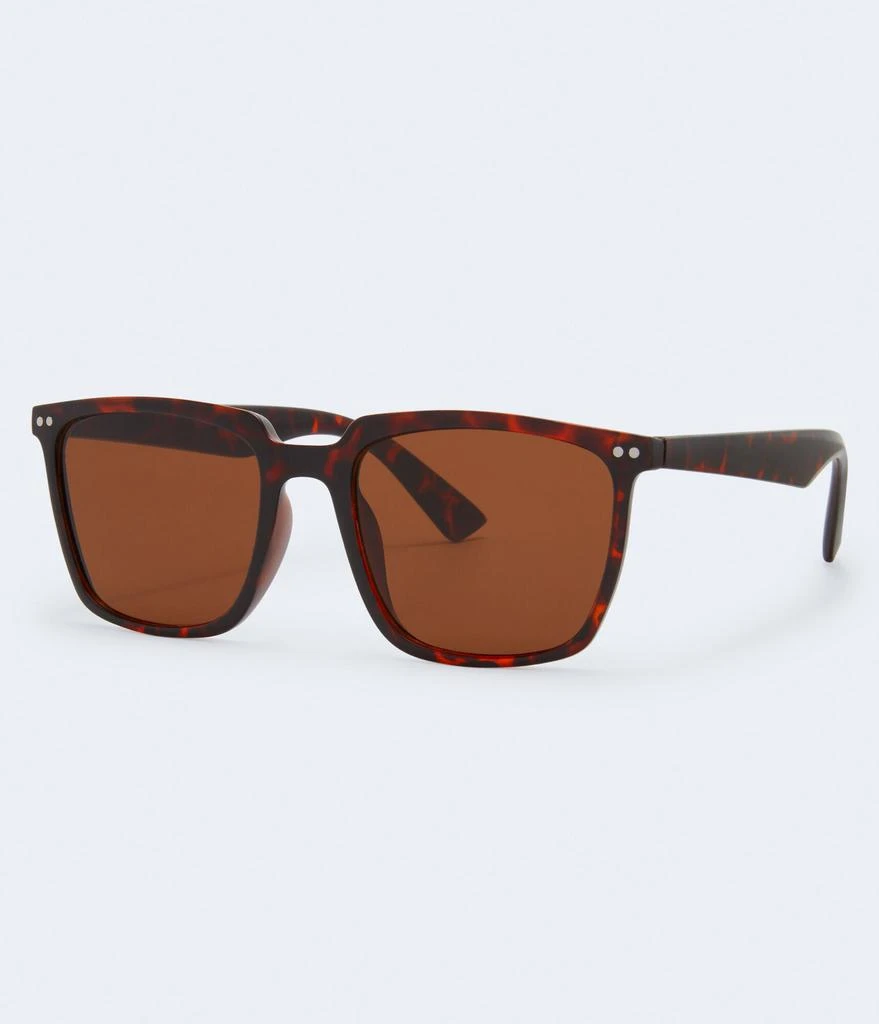 商品Aeropostale|Aeropostale Tortoiseshell Medium Square Sunglasses,价格¥64,第2张图片详细描述