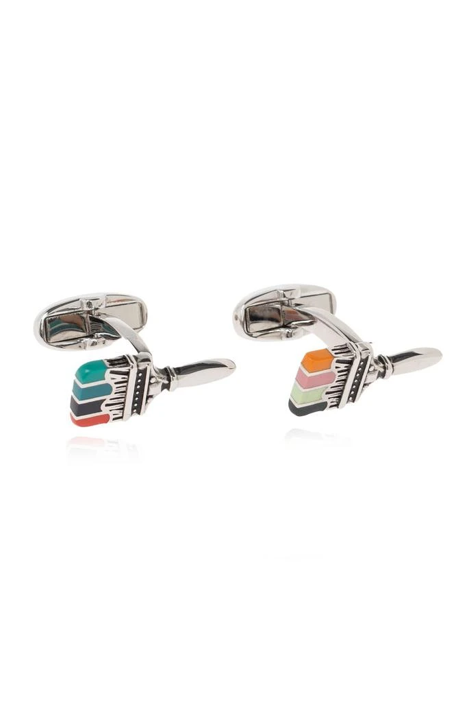 商品Paul Smith|Paul Smith Cufflinks With Brush Motif,价格¥912,第1张图片