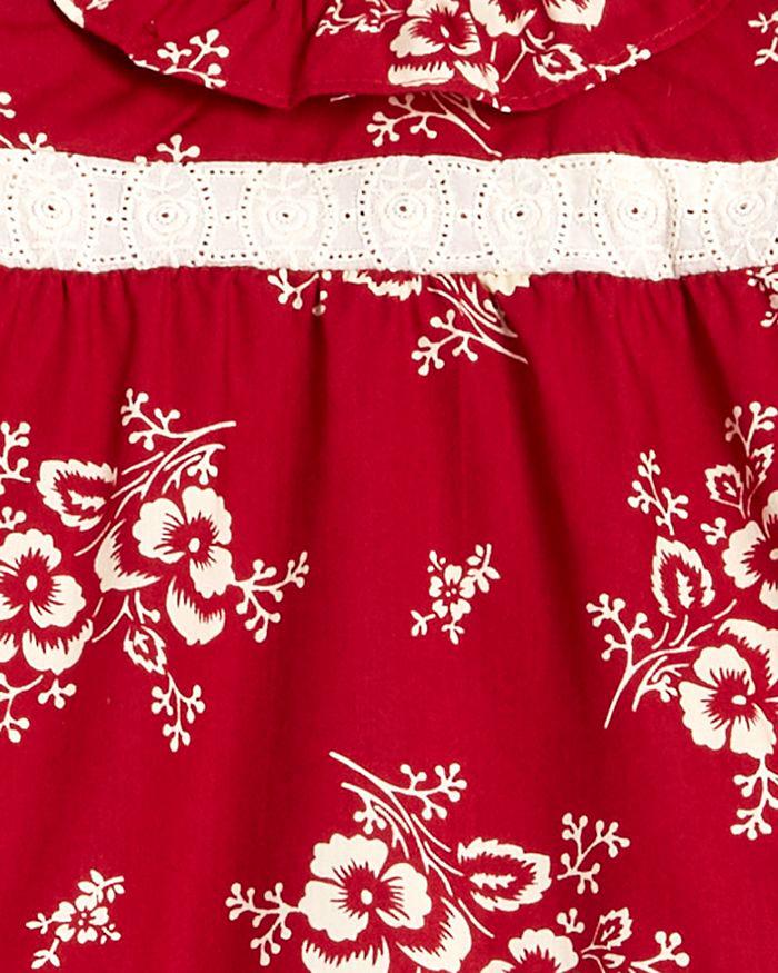 Girls' Alessia Smocked Floral Flutter Sleeve Dress - Little Kid, Big Kid商品第3张图片规格展示