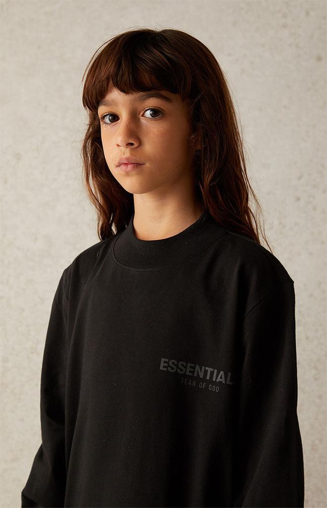 商品Essentials|Black Long Sleeve T-Shirt,价格¥149,第7张图片详细描述