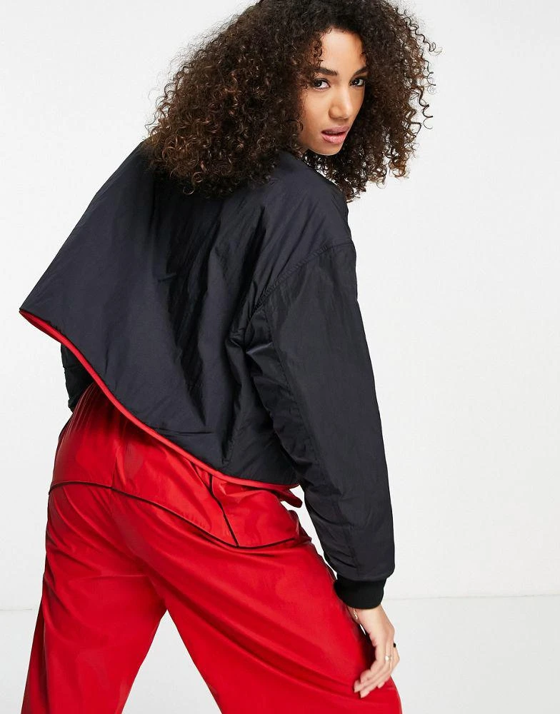 商品Jordan|Jordan essential flight jacket in black and red,价格¥956,第2张图片详细描述