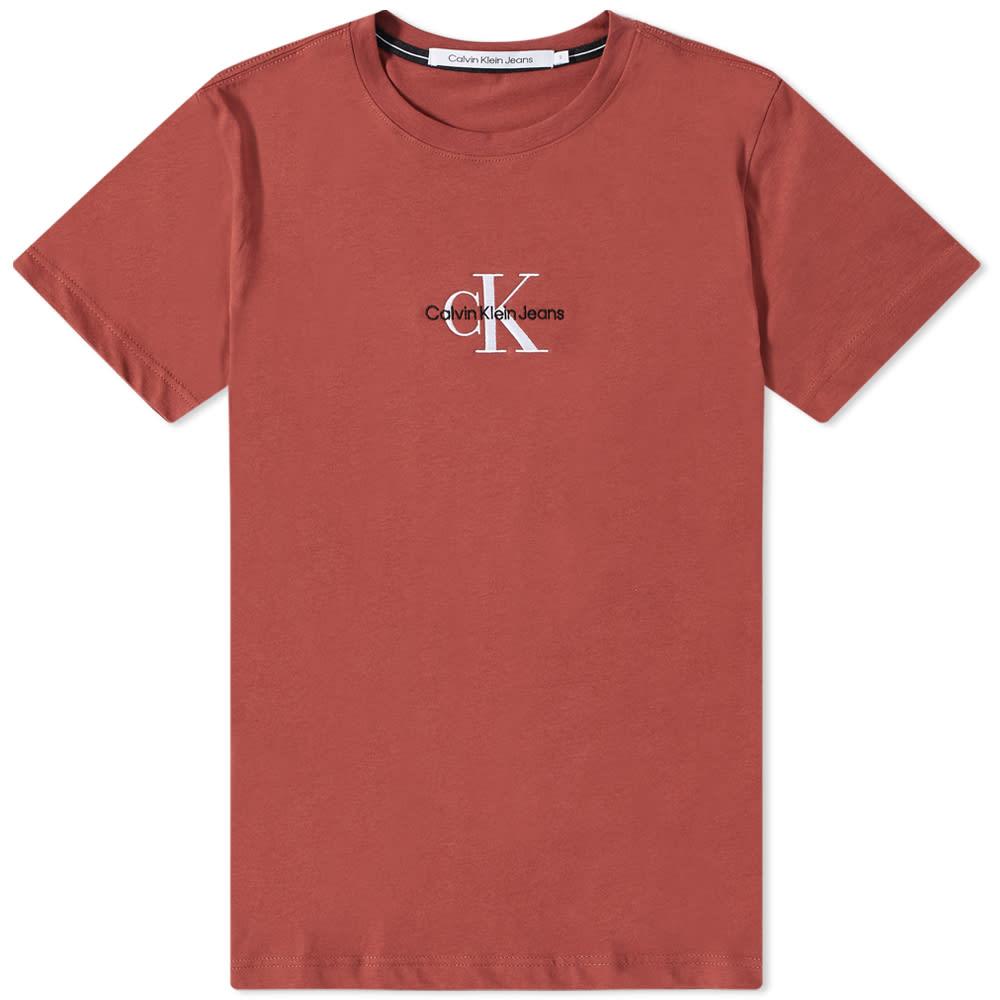 Calvin Klein Monogram Logo Tee商品第1张图片规格展示