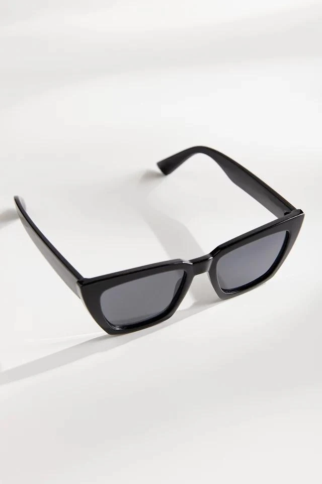 商品Urban Outfitters|Muir Plastic Rectangle Sunglasses,价格¥111,第2张图片详细描述