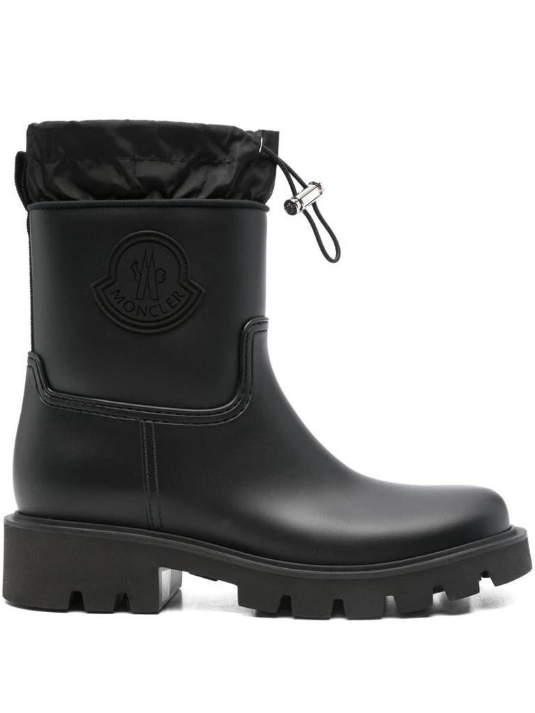 商品Moncler|Moncler Black 'Kickstream' Rain Boots,价格¥2559,第1张图片